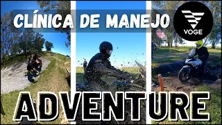 Voge 300DS - Curso de manejo adventure en MotoTrail Park junto a Voge Argentina