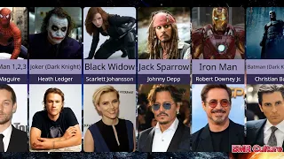 Actors and their characters in famous movies | Exploring Iconic Roles