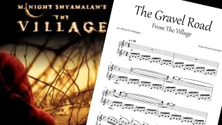 The Gravel Road | The Village | Piano Sheet Music & Tutorial