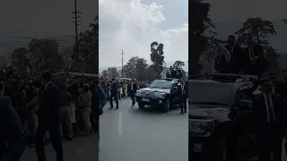 Rousing welcome for PM Modi in Meghalaya | Shillong roadshow
