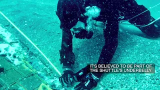 Section of destroyed shuttle Challenger found on ocean floor