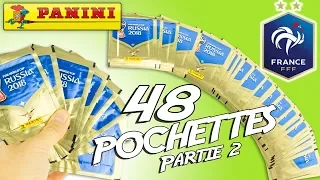 48 Pochettes Panini Coupe du Monde Foot Russia 2018 Fifa Worldcup Partie 2 Collection Review