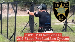 2022 US IPSC Nationals - 2nd Place Production Optics