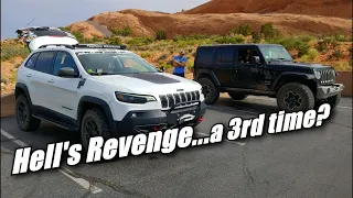 Hells Revenge, 3rd time!  2019 Jeep Cherokee Trailhawk 4x4 Elite, Offroad