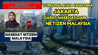 Intan Nurliana, turis Malaysia yang hina Jakarta dapat nasehat dari Netizen Malaysia