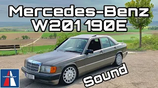 Mercedes-Benz W201 190E Sound, Start Ups, 0-100 km/h, Onboard, Engine Sound