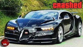 TOP Supercar CRASH & FAILS | Bugatti Chiron | BEST of 2022