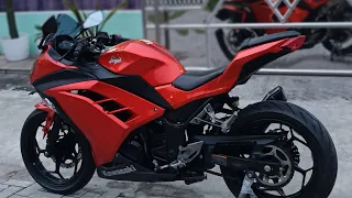 Ninja Fi 250 Orenge Warna Spesial Buat Gue Pribadi