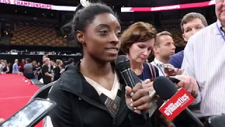 Interview: Simone Biles - Day 1, 2018 US Championships