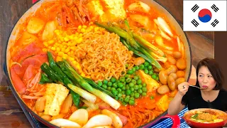 The AUTHENTIC recipe you have been searching for! Korean Army Base Stew w SPAM, Ramen & Hotdogs