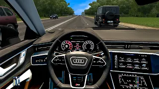 City Car Driving - Audi RS 7 Sportback - Normal Driving