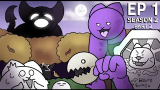 The Battle Cats Adventures 👻 season 2 ep 1 "rebirth in purple" | part 2/2