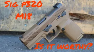 My Thoughts on the Sig p320 M18 after 1k Rounds