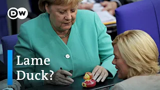Is Angela Merkel a lame duck? | DW News