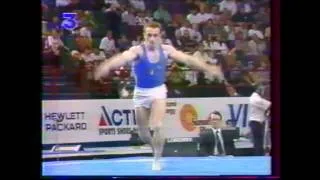 Yuri CHECHI (ITA) floor - 1994 Brisbane worlds AA
