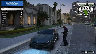 GTA V: COMO INSTALAR O MOD QUE DEIXA A POLÍCIA DO JOGO REALISTA! POLÍCIA ABORDANDO! Pull Me Over