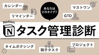 【Notionテンプレート】人生が前に進む最高のタスク管理の見つけ方