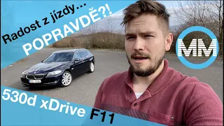 TEST - BMW 530d xDrive (190 kW) - RADOST Z JÍZDY. POPRAVDĚ?! CZ/SK