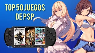 LOS 50 MEJORES JUEGOS DE PSP DE TODOS LOS TIEMPOS 💯💯😱😱 (PPSSPP)