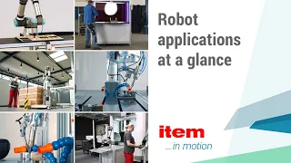 More than mass production: Robot applications at a glance