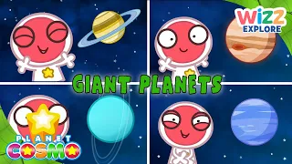 Giant Planets! 🪐 |  @PlanetCosmoTV   | #Compilation | @WizzExplore