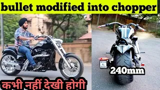 1.5 lakhs में modified😱! chopper bike ! good modification in india