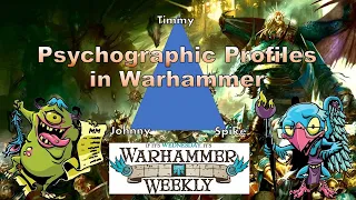 Army Tiers in Psychographic Profiles - Warhammer Weekly 08182021