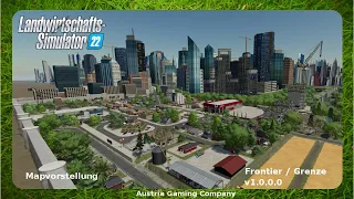 LS22 Mapvorstellung ★ Modhub ★ Frontier / Grenze v1.0.0.0