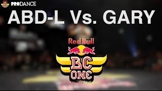 Red Bull BC One France Cypher 2014 1ST ROUND | Abd-L vs Gary