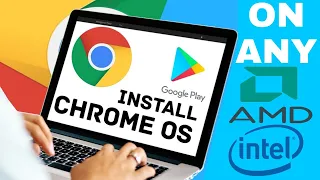 Install [OFFICIAL] Chrome OS on AMD and Intel Laptop or PC with Play Store and Linux Support