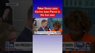 Karine Jean-Pierre GRILLED: Why is Biden treated like a baby? #shorts
