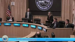Redondo Beach City Council Meeting, October 17, 2023