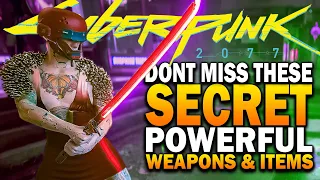 Don't Miss These SECRET Weapons & Items In Cyberpunk 2077 Phantom Liberty