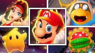 Mario Tennis Aces: All Character's Special Shots + All DLC (Pauline, Kamek, Petey Piranha & More)