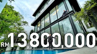 House Tour 63: Damansara Heights RM13.8 Million Brand New Luxury High End Bungalow w Infinity Pool