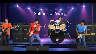 Sultans of Swing | the first ever One-Man Band cover by dRbR