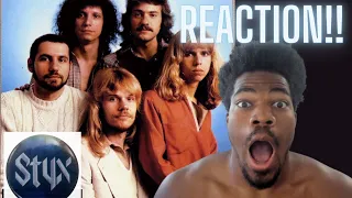 First Time Hearing Styx - Lady (Reaction!)