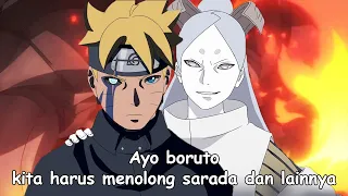 Latest Boruto Two Blue Vortex Chapter 6 - Momoshiki and Naruto Enter the Battle - Part 100