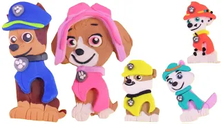 PAW PATROL  Hero Set: DIY Pups Chase, Skye, Marshall Art