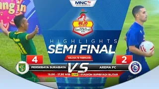 HIGHLIGHTS PERSEBAYA VS AREMA FC (FT: 4-2) - Bejo Jahe Merah Piala Gubernur Jatim 2020