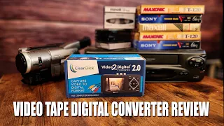 ClearClick Video 2 Digital Converter 2.0 Demonstration and Review - Video Tape Digital Converter