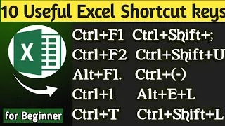 10 Powerful Shortcut Keys Will Definitely Make You Excel Expert | Most Useful Excel Shortcuts