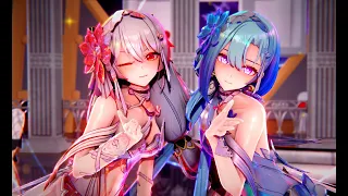 【Honkai Impact 3 MMD／4K／60FPS】Theresa Apocalypse × Griseo【愛包ダンスホール】