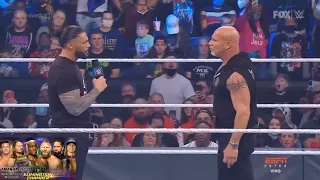 Frente a Frente pela última vez: Roman Reigns e Goldberg - Smackdown 18/02/22