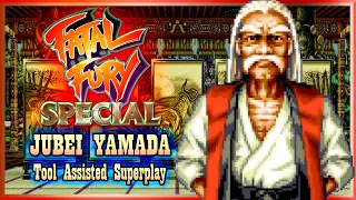 【TAS】FATAL FURY SPECIAL (GAROU DENSETSU SPECIAL) - JUBEI YAMADA (WITH RED LIFE)