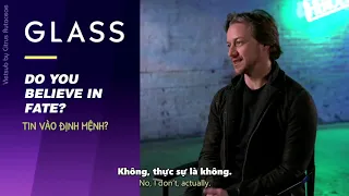 [Vietsub] James McAvoy & Go-to karaoke song | Glass #01