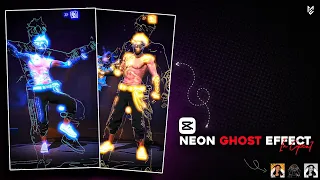 Tutorial Neon Outline - Ghost Effect In CapCut (Free Fire Tutorial)