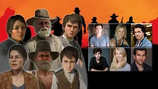 [Red Dead Redemption] Characters Voice Comparison - "Jack, Abigail, Uncle, Javier"