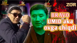 Bravo jamoasi Umid aka baliq ovida ayiq ovladi | Dizayn jamoasi bilan