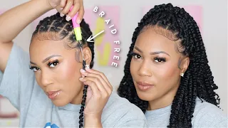 VERSATILE BRAIDLESS CROCHET PASSION TWIST FT. TOYOTRESS